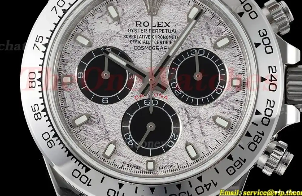 Meteorite SS Daytona 904 116509 A7750 EWF SS Dial 0420